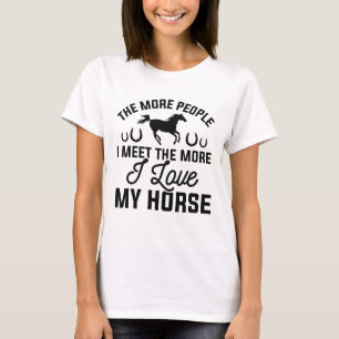 Ich liebe mein Pferd T-Shirt