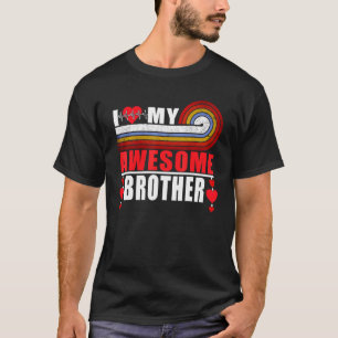 Ich Liebe mein Phantastischer Bruder, Vater Mama S T-Shirt