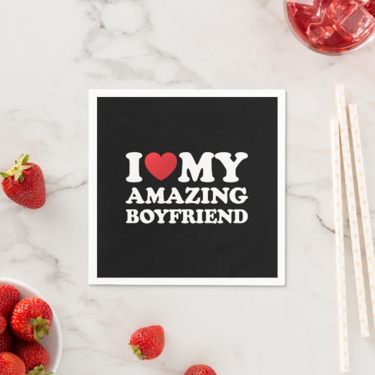 Ich Liebe mein Phantastischer Freund, ich höre mei Serviette (Beispiel)