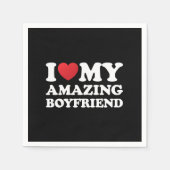 Ich Liebe mein Phantastischer Freund, ich höre mei Serviette (Vorderseite)