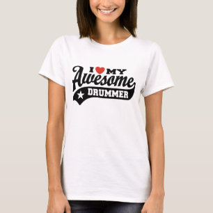 Ich Liebe mein Phantastisches Drummer T-Shirt