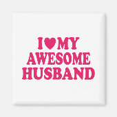 Ich Liebe mein Phantastisches Ehemann Magnet (Vorne)