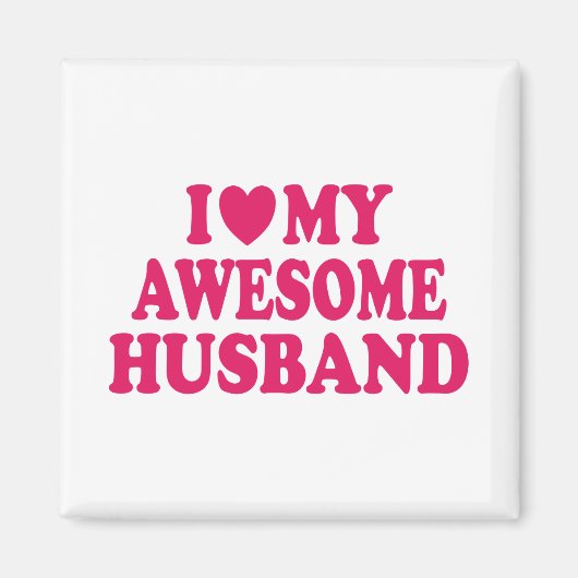 Ich Liebe mein Phantastisches Ehemann Magnet (Vorne)