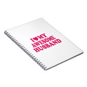 Ich Liebe mein Phantastisches Ehemann Notizblock (Rechte Seite)