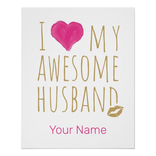 Ich Liebe mein Phantastisches Ehemännchen Hochzeit Poster (Vorderseite)