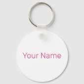 Ich Liebe mein Phantastisches Ehemännchen Hochzeit Schlüsselanhänger (Rückseite)