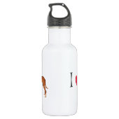 Ich Liebe mein Pharaoh Hound Trinkflasche (Rückseite)