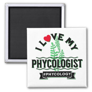 Ich Liebe mein Phykologe Algology Valentine Day Fu Magnet