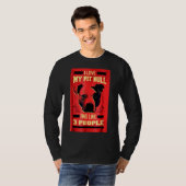 Ich Liebe mein Pitbull Funny Pit Bull Dog T-Shirt (Vorne ganz)