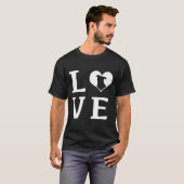 Ich liebe mein Pitbull T-Shirt (Vorne ganz)