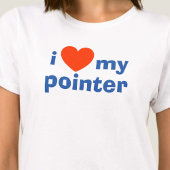 Ich Liebe mein Pointer Tank oben