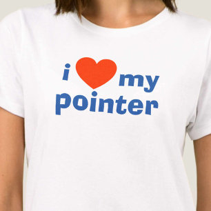 Ich Liebe mein Pointer Tank oben