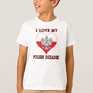 Ich Liebe mein Polnisch Dziadek T-Shirt
