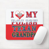 Ich Liebe mein Polnisch Opa Mousepad (Mit Mouse)