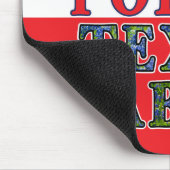 Ich Liebe mein Polnisch Texan Babcia Mousepad (Ecke)