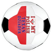 Ich Liebe mein Polnisch Texan Dziadek Fußball (Gedreht)