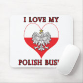 Ich Liebe mein polnisches Busia Mousepad (Mit Mouse)