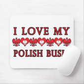 Ich Liebe mein polnisches Busia Mousepad (Mit Mouse)