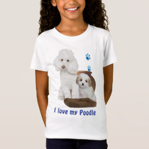 Ich Liebe mein Poodle T-Shirt