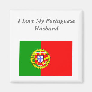 Ich Liebe mein portugiesisches Ehemann Magnet