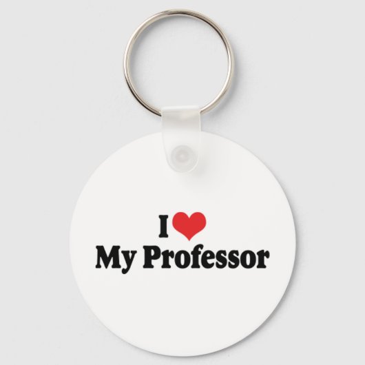 Ich Liebe mein Professor Schlüsselanhänger (Vorderseite)
