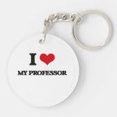 Ich Liebe mein Professor Schlüsselanhänger (Rückseite)