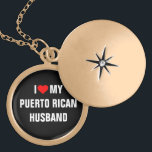 Ich Liebe mein Puerto-Rico-Ehemann Medaillon<br><div class="desc">Ich Liebe mein Puerto-Rico-Ehemann</div>
