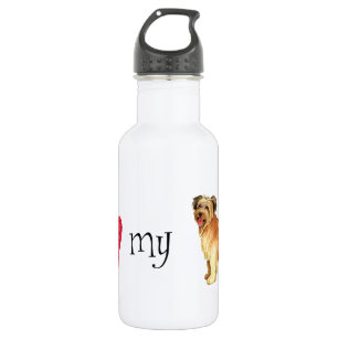 Ich Liebe mein Pyrenäenschäfer Trinkflasche