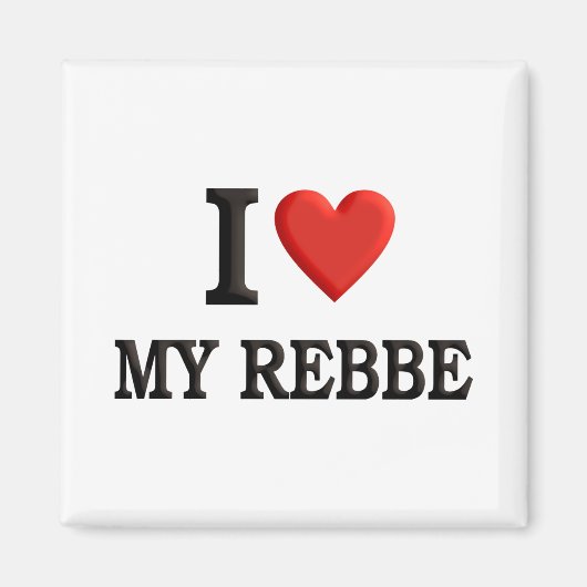 Ich Liebe mein Rabatt Magnet (Vorne)