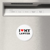 Ich Liebe mein Rechtsanwalt Magnet (In Situ (Geschirrspüler))