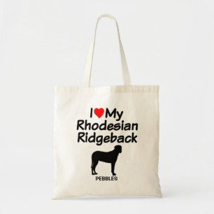Ich Liebe mein Rhodesian Ridgeback Dog Bag Tragetasche