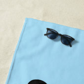 Ich Liebe mein Rottweiler Rottie Dog Strandtuch (Beispiel)