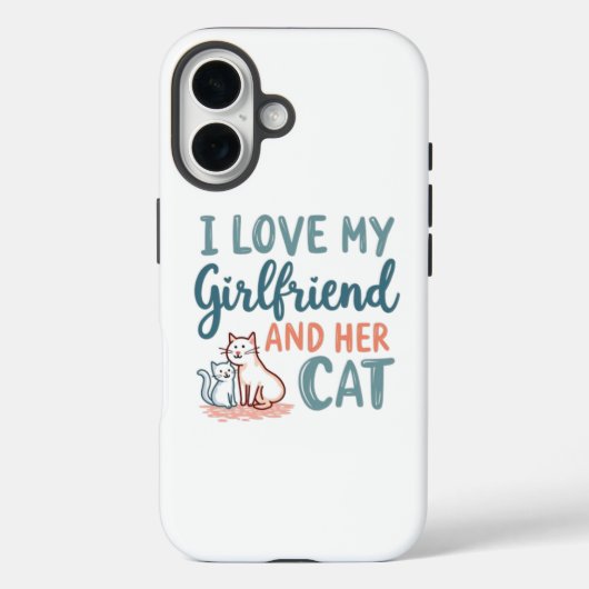 Ich Liebe mein Sassy Girlfriend Handy Case Design (Rückseite)