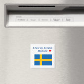 Ich Liebe mein schwedisches Ehemann Magnet (In Situ (Geschirrspüler))