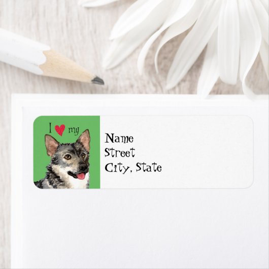 Ich Liebe mein schwedisches Vallhund (Insitu)