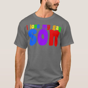 Ich Liebe Mein Schwulenson T-Shirt