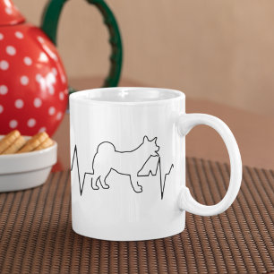 Ich Liebe mein Shiba Inu Hund Haustier leuchten He Kaffeetasse