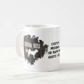 Ich Liebe mein Shiba Inu Hund Pet Glühender Herzka Kaffeetasse (Vorderseite Links)