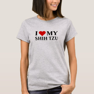 Ich Liebe mein Shih Tzu T-Shirt