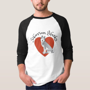 Ich Liebe mein sibirischer Husky! T-Shirt