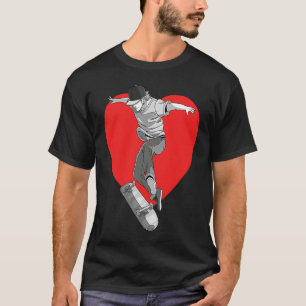 Ich liebe mein Skateboard Skateboardfahren Sk8 T-Shirt