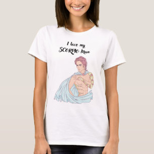 Ich Liebe mein Skorpio-Mann T-Shirt