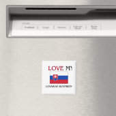 Ich Liebe mein slowakischer Freund Magnet (In Situ (Geschirrspüler))