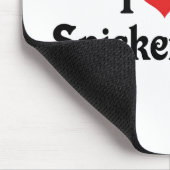 Ich Liebe mein Snicker Doodle Mousepad (Ecke)