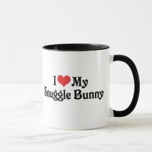 Ich Liebe mein Snuggle Bunny Tasse