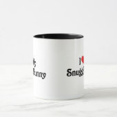 Ich Liebe mein Snuggle Bunny Tasse (Zentrum)