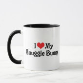 Ich Liebe mein Snuggle Bunny Tasse (Links)