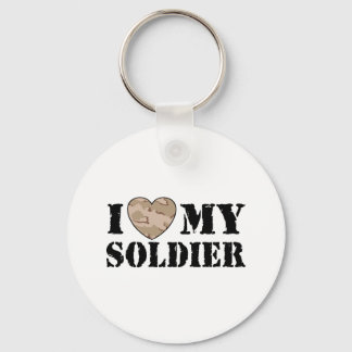 Ich Liebe mein Soldat Schlüsselanhänger