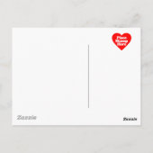 ICH LIEBE MEIN SON POSTKARTE (Rückseite)