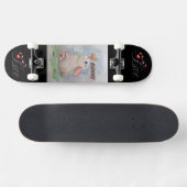 Ich Liebe Mein sonniger Cartoon animiertes Bild Skateboard (Horizontal)
